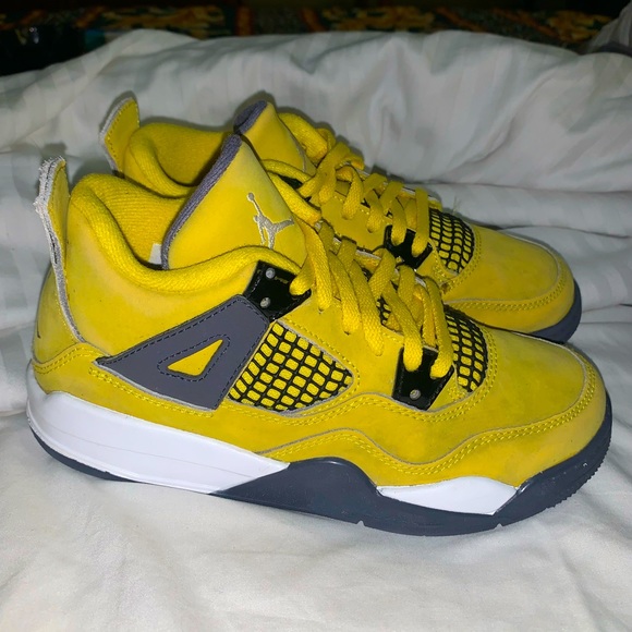 Jordan 4 Retro Lighting (2021) PS - Picture 1 of 6